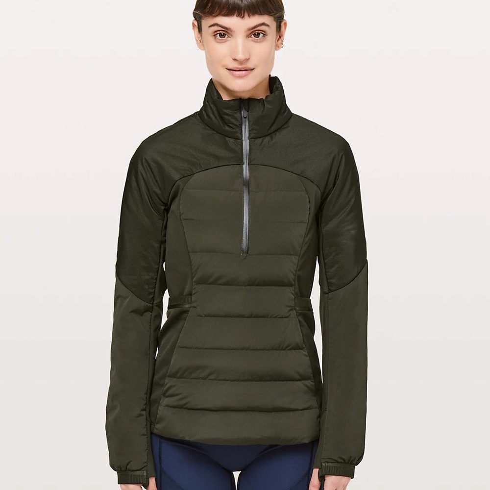 Moss Green Lulu Lemon Jacket